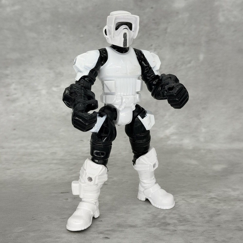 Hasbro 2016 Star Wars Hero Mashers Return Of The Jedi Biker Scout Trooper 6"